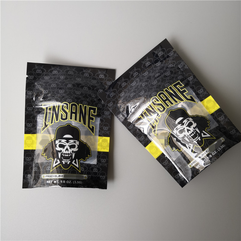 臭いの証拠のパッキング無光沢の表面を包むジップ ロック式のポリ袋カリフォルニア クッキー