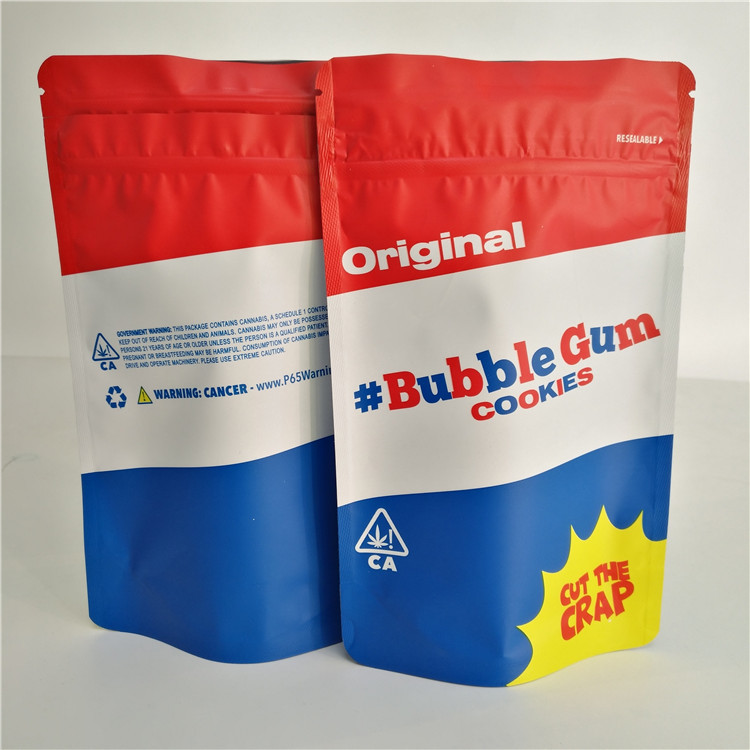 アルミ ホイルの子供の証拠ジップ ロック式袋の草の香の包装のグラビア印刷の印刷