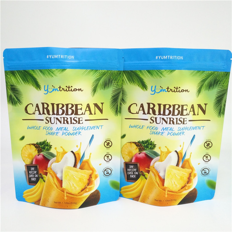 Resealable食品包装のアルミ ホイル袋のジッパーが付いているプラスチックDoypackの補足の粉