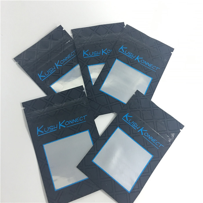 ホイルのマイラーのジップ ロック式草の香の包装の習慣は120-140ミクロンの厚さを印刷しました