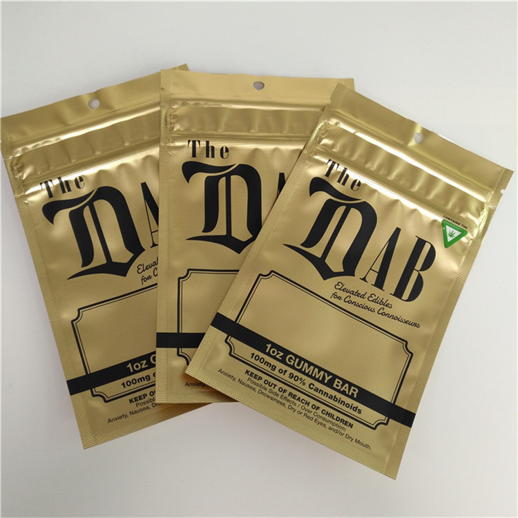 臭いの証拠はジッパーの袋袋3の側面によって密封されるChildproof 1OZ粘着性の包装を立てます