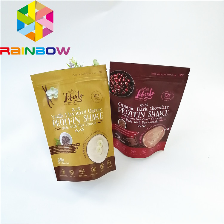 マイラーは再生利用できるジッパーの袋袋のデザートの茶コーヒー パッキング臭いの証拠を立てます