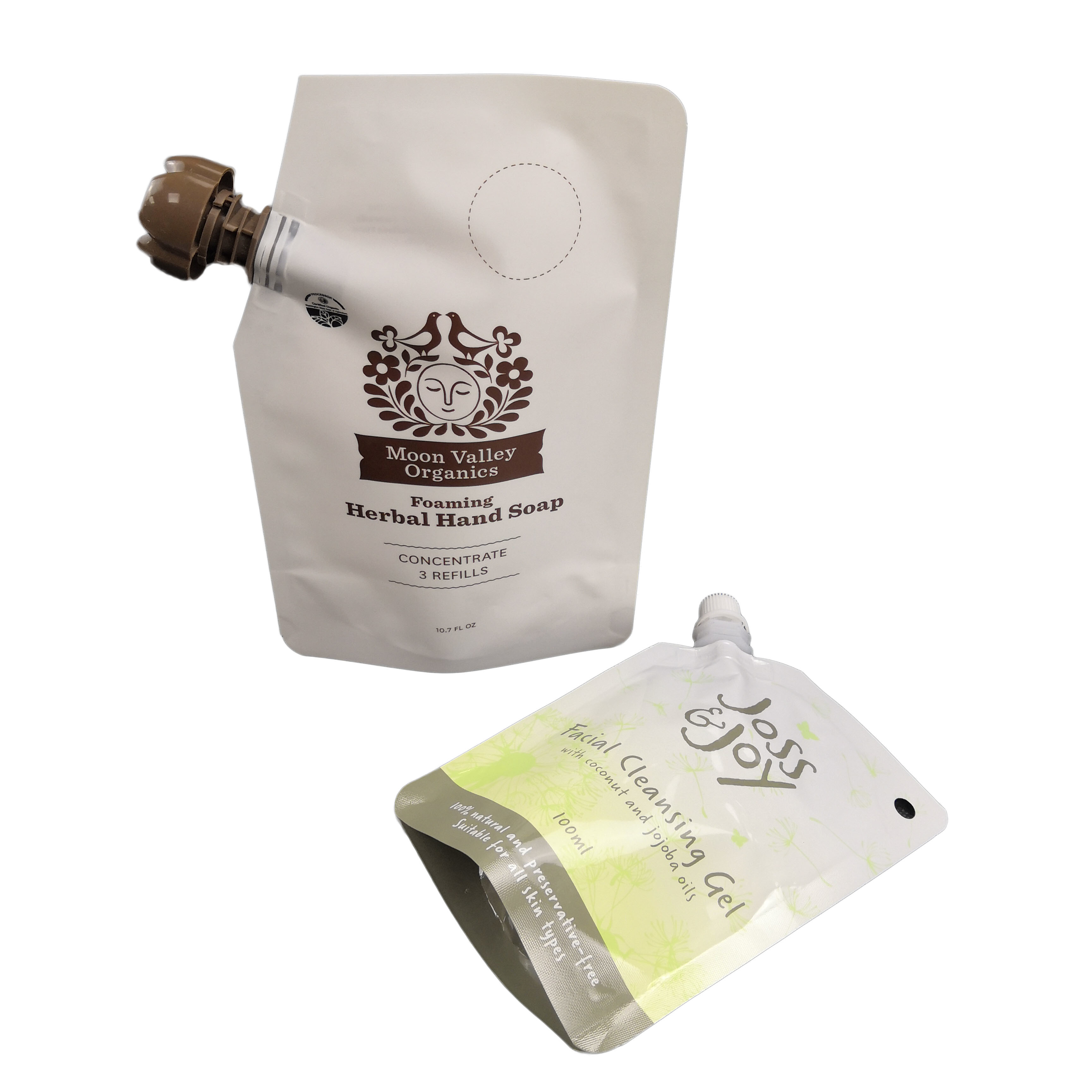 ローションの液体パッケージのための化粧品の顔のマスクの口のDoypackの袋のノズル袋10ml 50ml 100ml