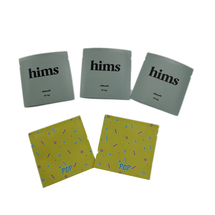 カスタマイズされる小型袋のまつげ袋の包みを包む3つの側面のヒート シールのプラスチック袋