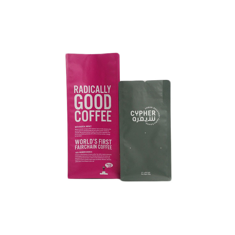 1つの方法ガスを抜く弁とResealable習慣によって印刷されるヒート シールのティーバッグ