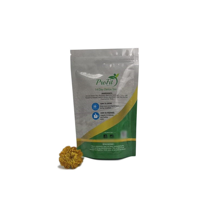 袋袋のパッキングを包むEcoの友好的なティーバッグはジッパー ロックが付いているマイラーを立てます