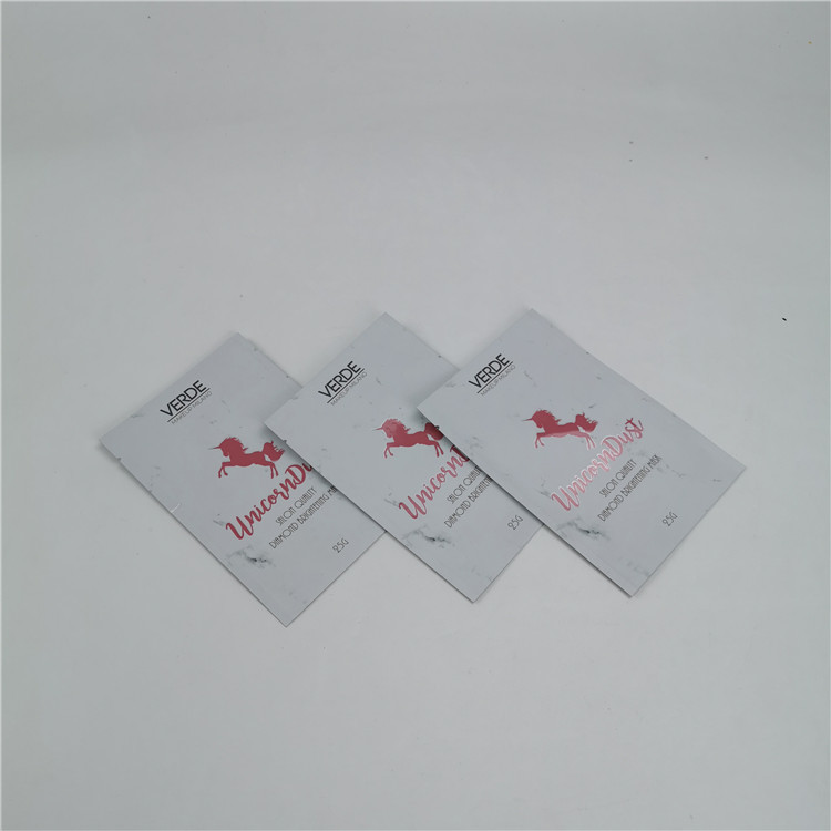 注文のアルミ ホイルは袋、3つの食糧キャンデーの種の磨き粉のための側面によってを密封される袋立てます