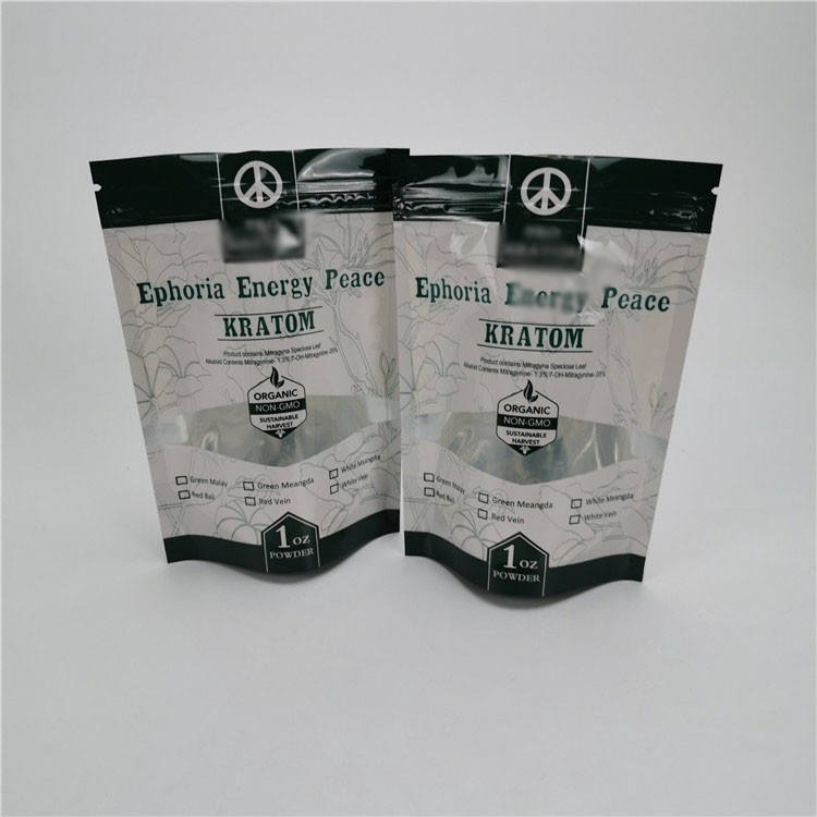 Ecoの臭いの証拠のジッパー ロックCBDオイルの雑草の麻袋を包む友好的なプラスチック袋