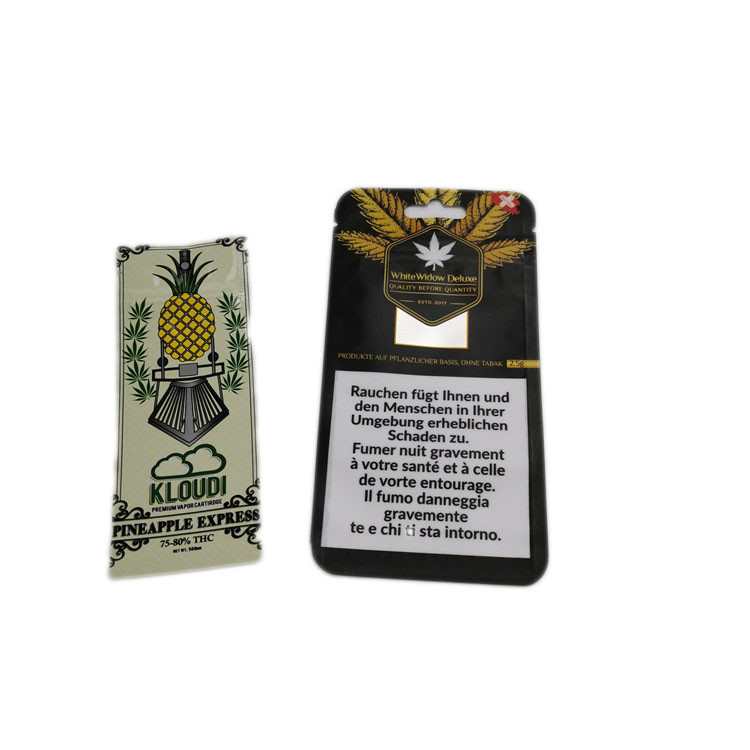 立てますジッパーの袋袋の再生利用できるタバコ/タバコの包装をヒート シールして下さい