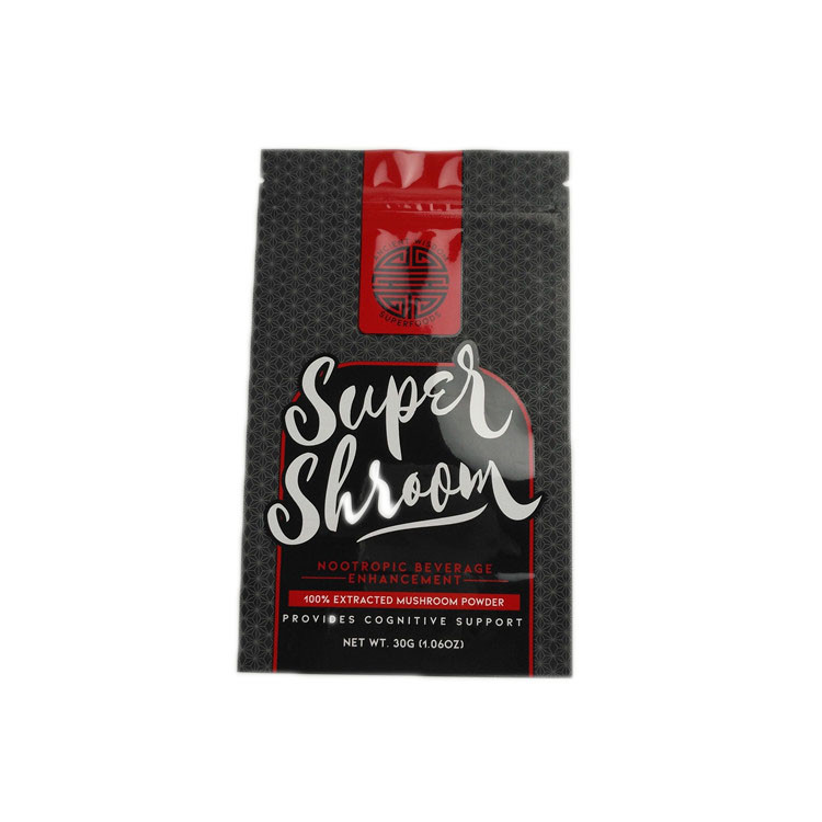 アルミ ホイルが立つ光沢のある終わりは袋に入れます