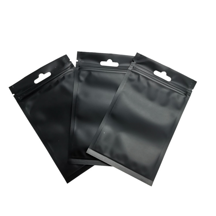 無光沢の終わりのジッパーのホイルによって並べられる化粧品のPacakgingの袋