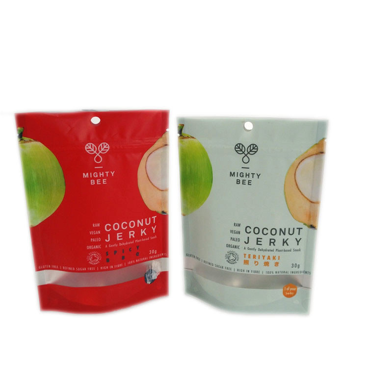 食品等級のこつの穴ペット アルミ ホイルのプラスチック袋