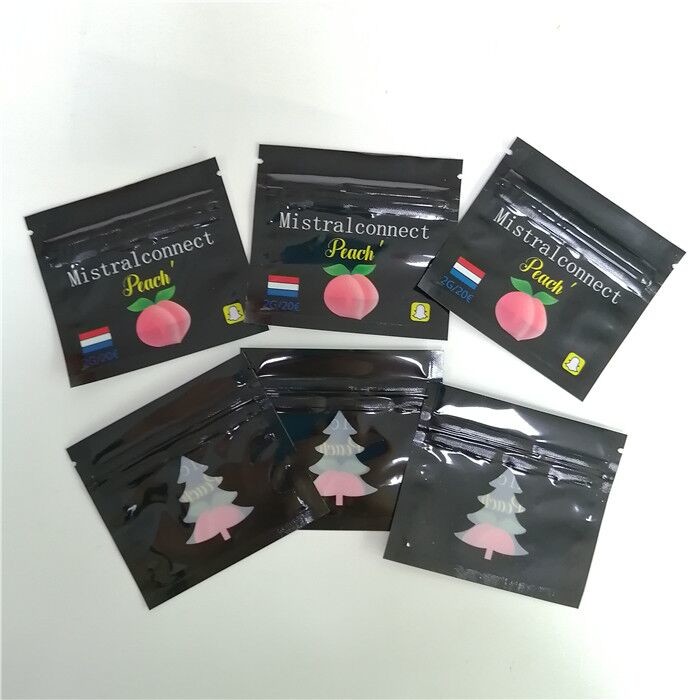 平らな3.5g子供の証拠のZiplock袋を印刷するグラビア印刷