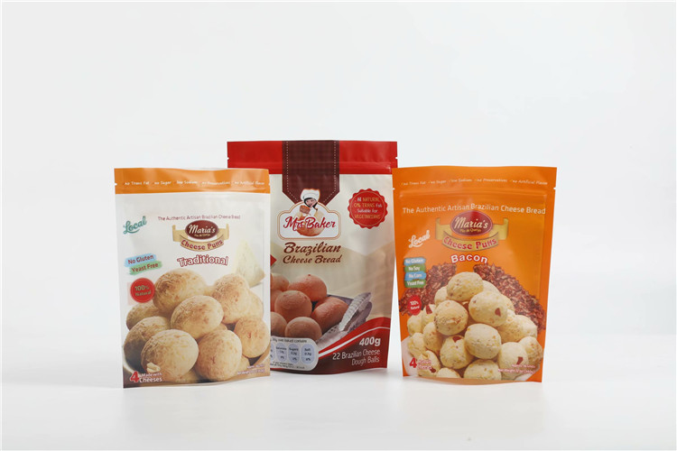 フルーツのバナナの破片120 Mirconはジッパーの袋を立てます