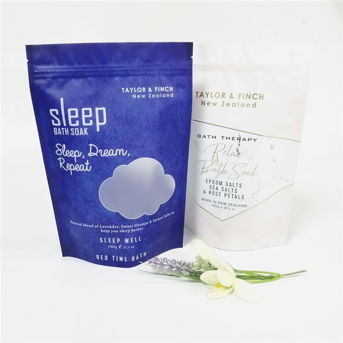 極度の9月のフル カラーの印刷のアルミ ホイルのPEのプラスチック バス ソルト包装袋