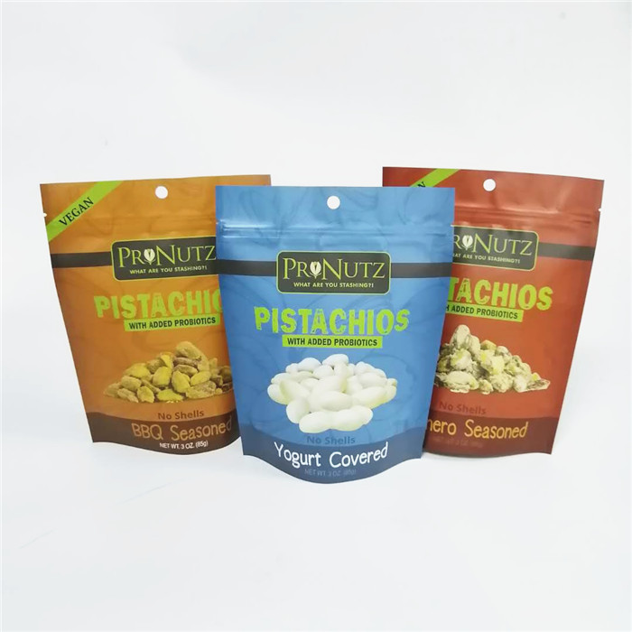 アルミ ホイルの真空のジッパー ロックのマイラーの包装はポリ袋を詰める袋の食糧ナットを立てる