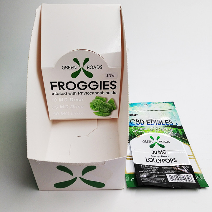 印刷物のカード表示のkratom袋の表示折りたたみの紙箱のためのペーパー ディスプレイ・ケースをカスタム設計しなさい