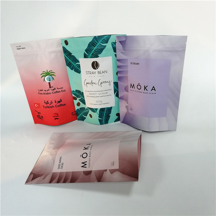 ガセット ホイルの袋の弁が付いている包装のmositureの証拠の挽いたコーヒー袋を立てなさい