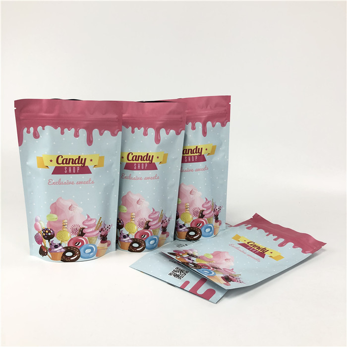 ジッパー ロック120ミクロンVMPETを印刷するデジタルは袋を立てる