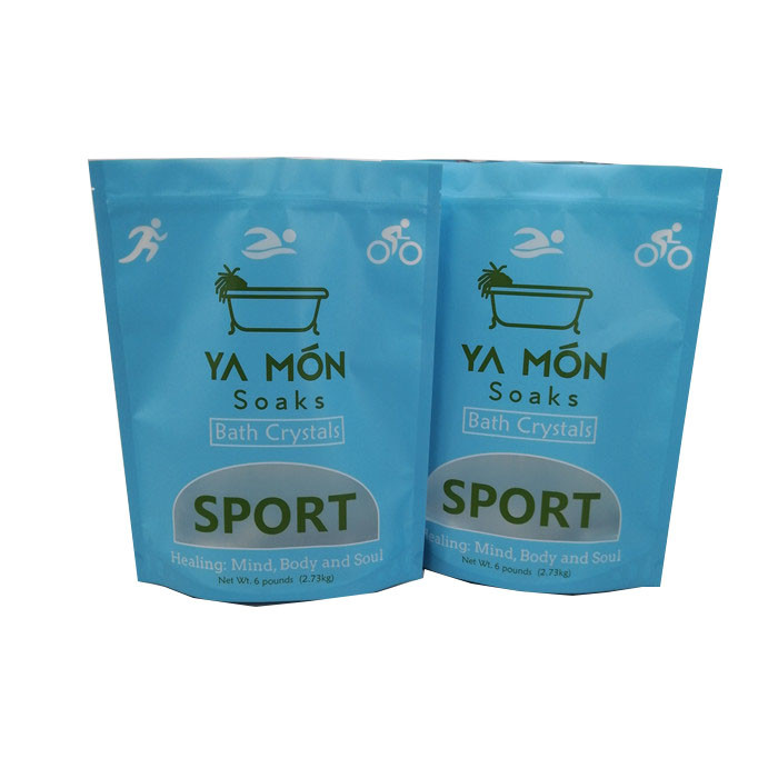 袋の上のジッパー1KG/2KGの海の塩の包装の立場が付いている良質の防水バス ソルト包装袋