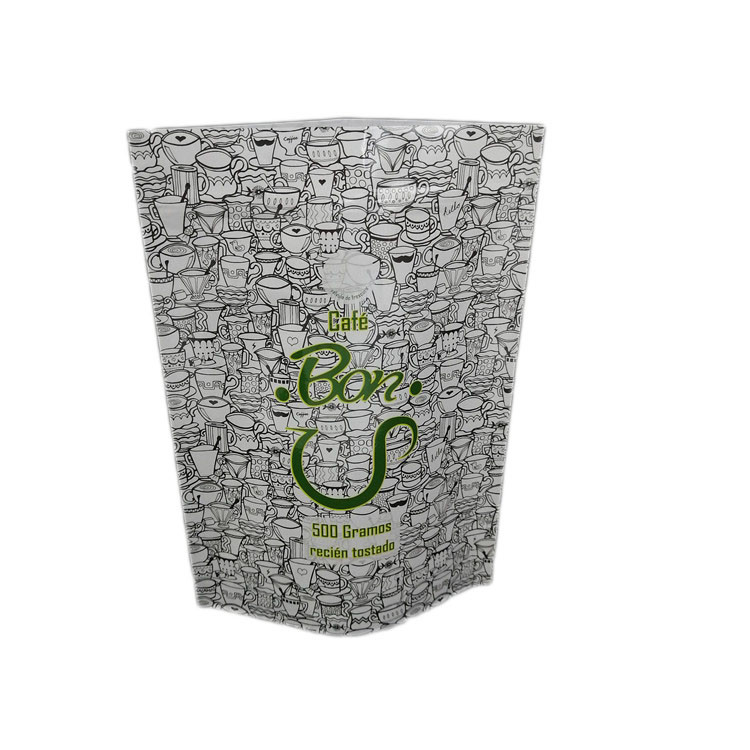 光沢のある終わりの習慣500gはコーヒー/クッキーの包装のための袋のジッパー袋の上に立つ