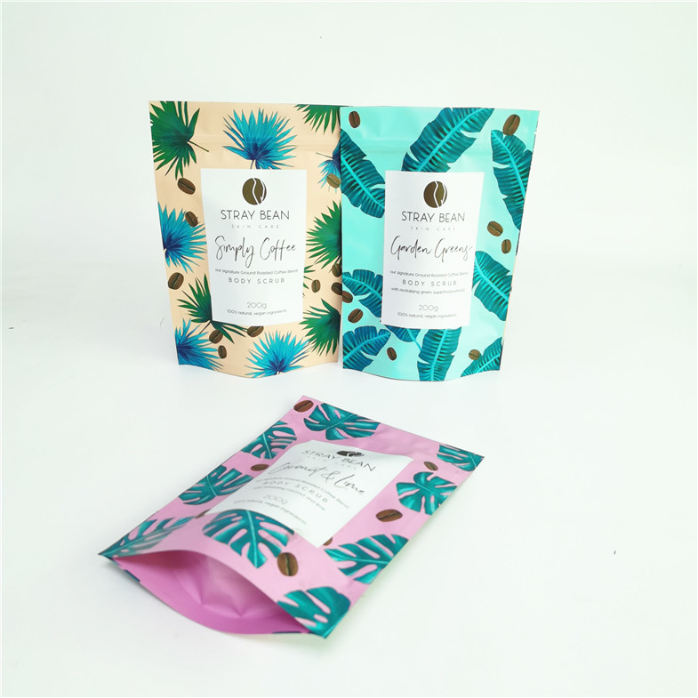 カスタマイズされたDoypackのコーヒー塩の表面は袋のSuger包装ボディをごしごし洗う包装袋をごしごし洗う