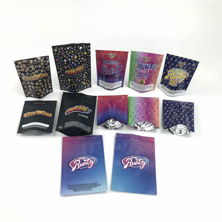 抵抗力があるDoypackの上にPrerollのクッキーの子供のためのカスタマイズされた紫外線子供の証拠3.5g 7gの小型磨き粉は立つ