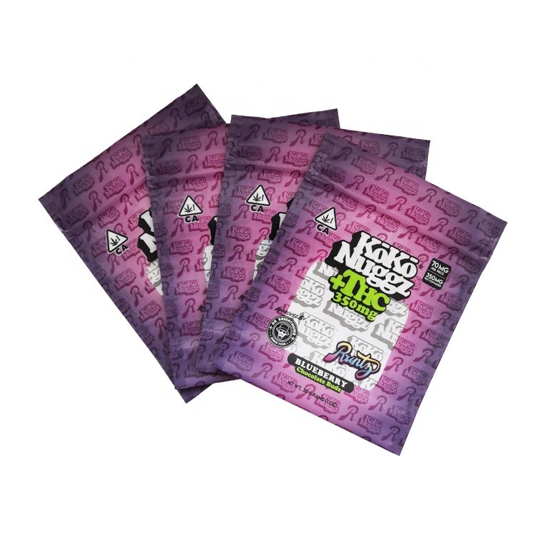 ヒート シール草の180のMic CBDのインド大麻は袋を立てる