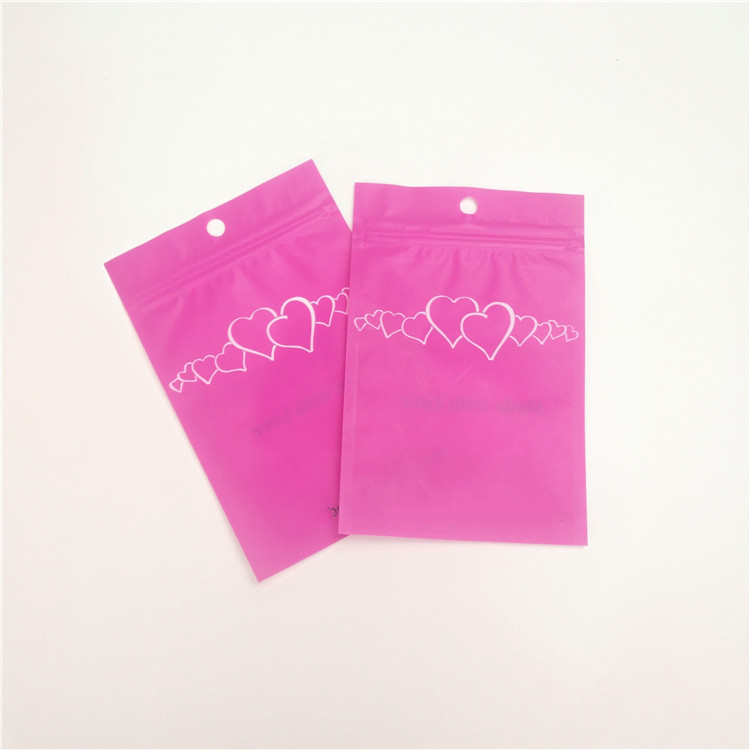 MOPPのジッパーの構造の袋を印刷するまつげの宝石類のグラビア印刷