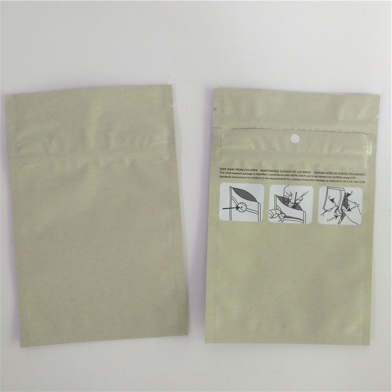 花の種のために包むクラフト色180mic 4X6の草の香