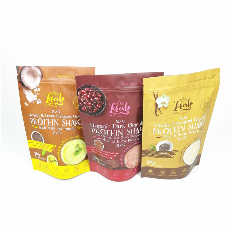 ホイルの袋のKratomの粉の包装の立場を印刷するデジタルはマイラー袋をファスナーを絞める