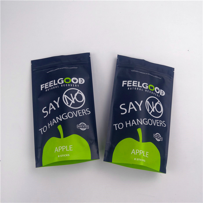 スナック マイラー110micは立つ袋によってカスタマイズされるロゴをファスナーを絞める