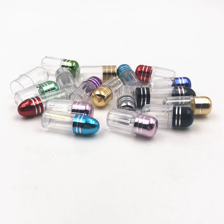 ガラスびんのサイの薬15*35mm PS 5gのプラスチック カプセルのびん