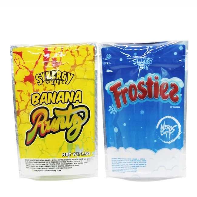 明確な窓が付いている3.5g 7g CBDの草の香の包装の袋