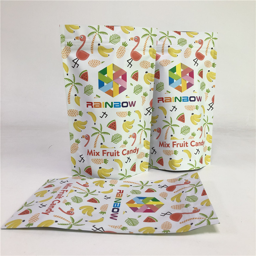 3.5g雑草のRuntz袋の上のプラスチックSGSジップ ロック式のマイラーの立場