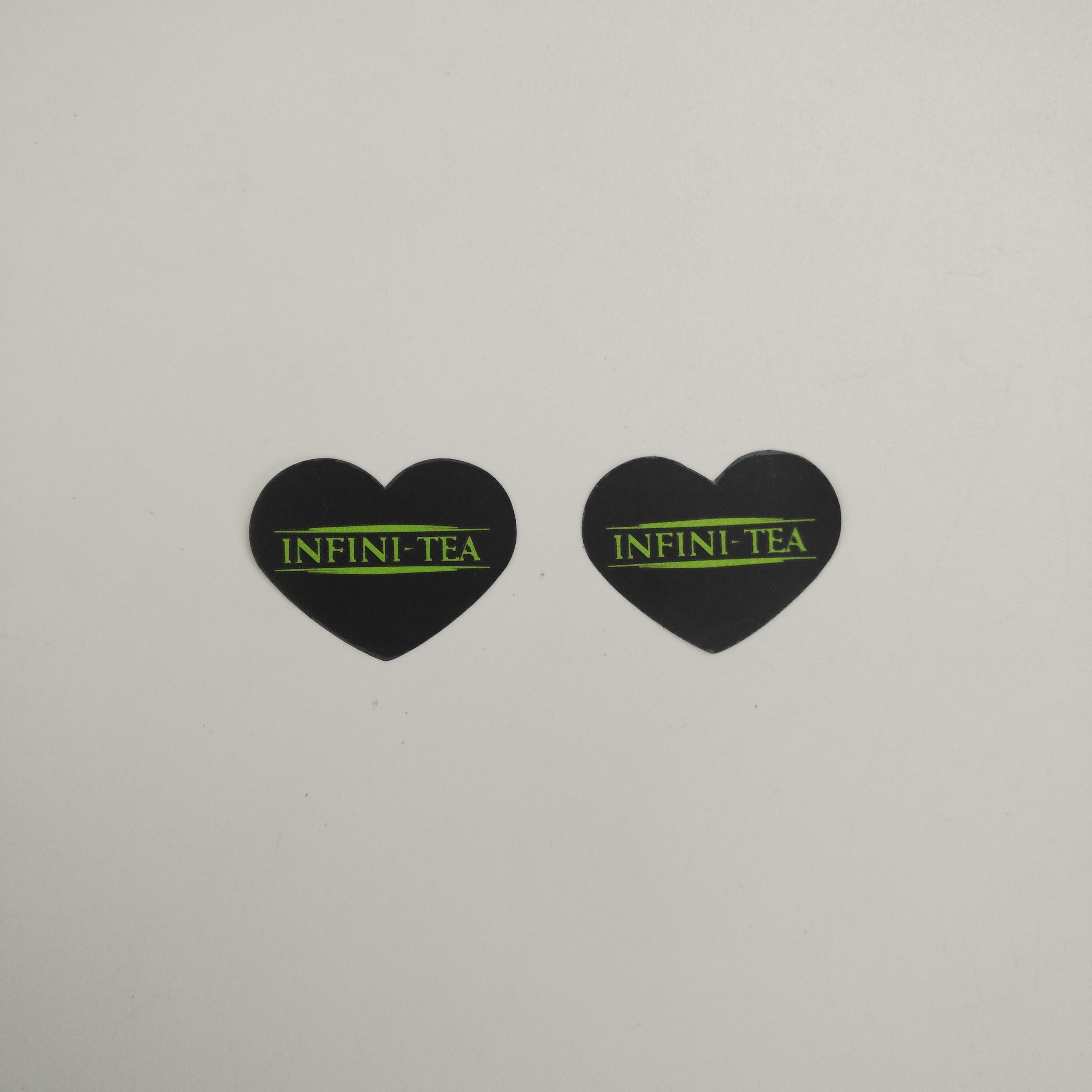 VMPET 60x60MMびんのためのレーザー光線写真フィルムのラベル20ミクロンの