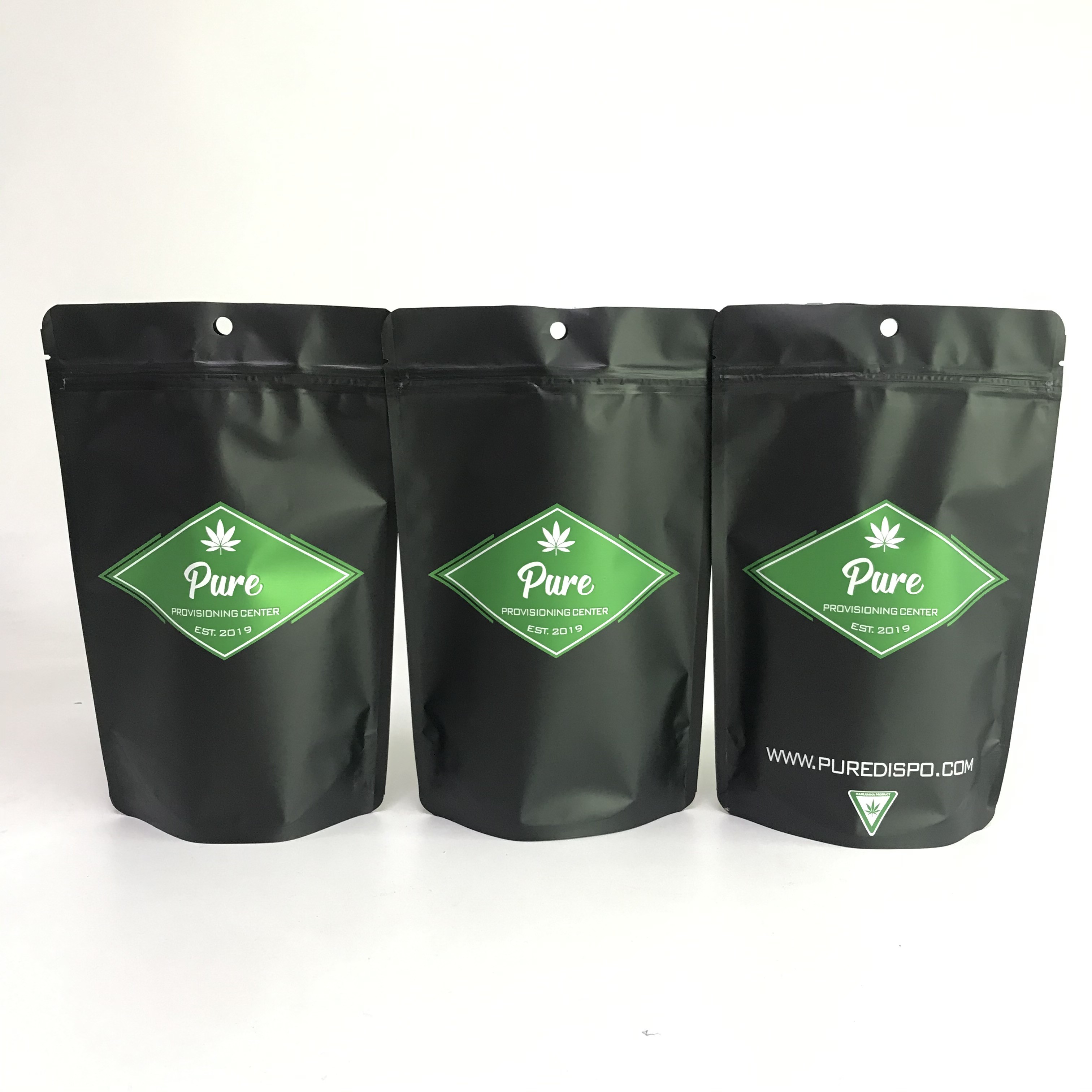 受け入れられる粘着性袋の注文を印刷するデジタルはPakcgaing袋の上に立つ