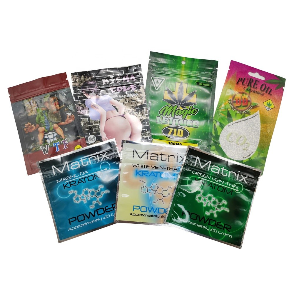 食用のアルミ ホイルの臭いの証拠の雑草は包装を発芽させる