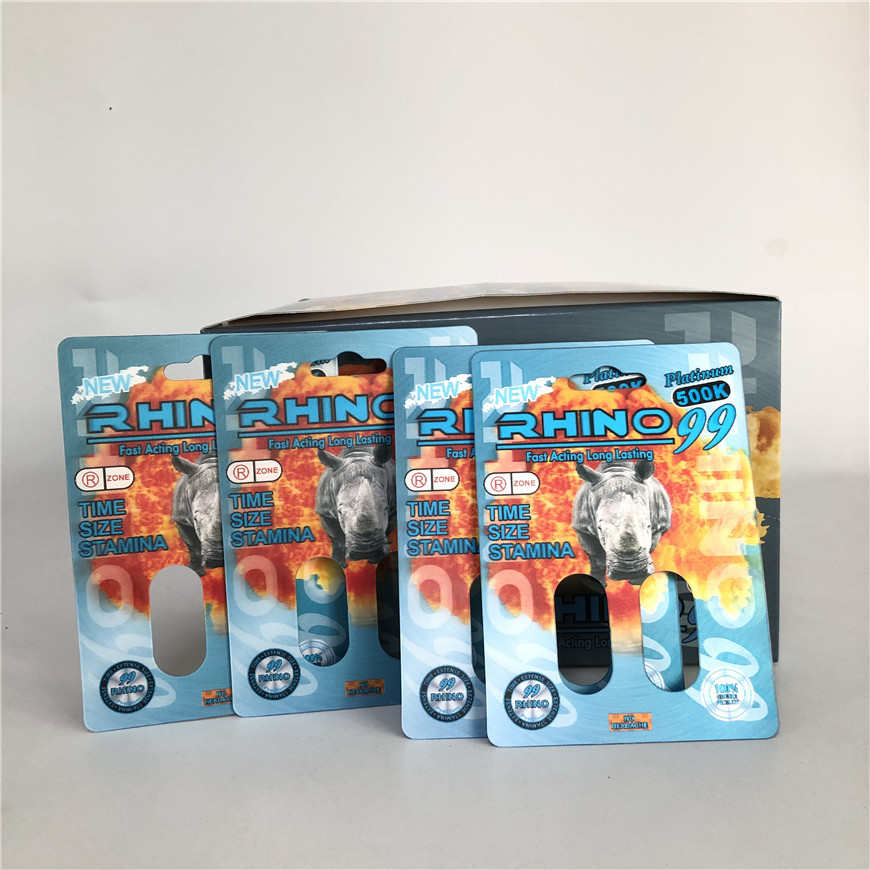 サイ99の男性の強化の丸薬のための500k倍の穴3Dのサイ カード