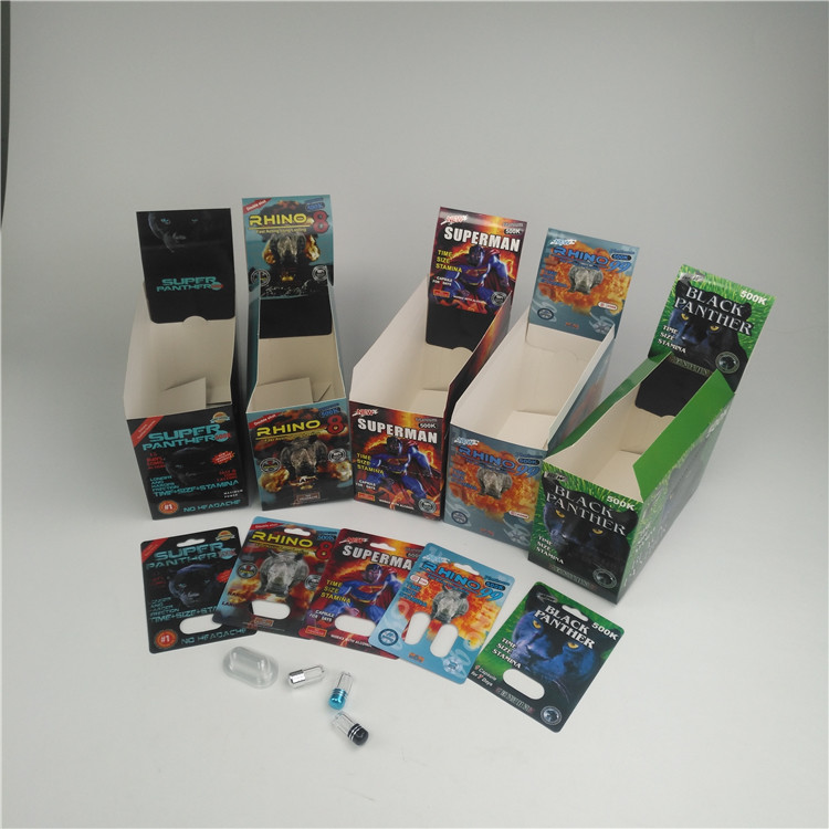 男性の丸薬500K 600kのためのSGS 200mic 3dのまめカード