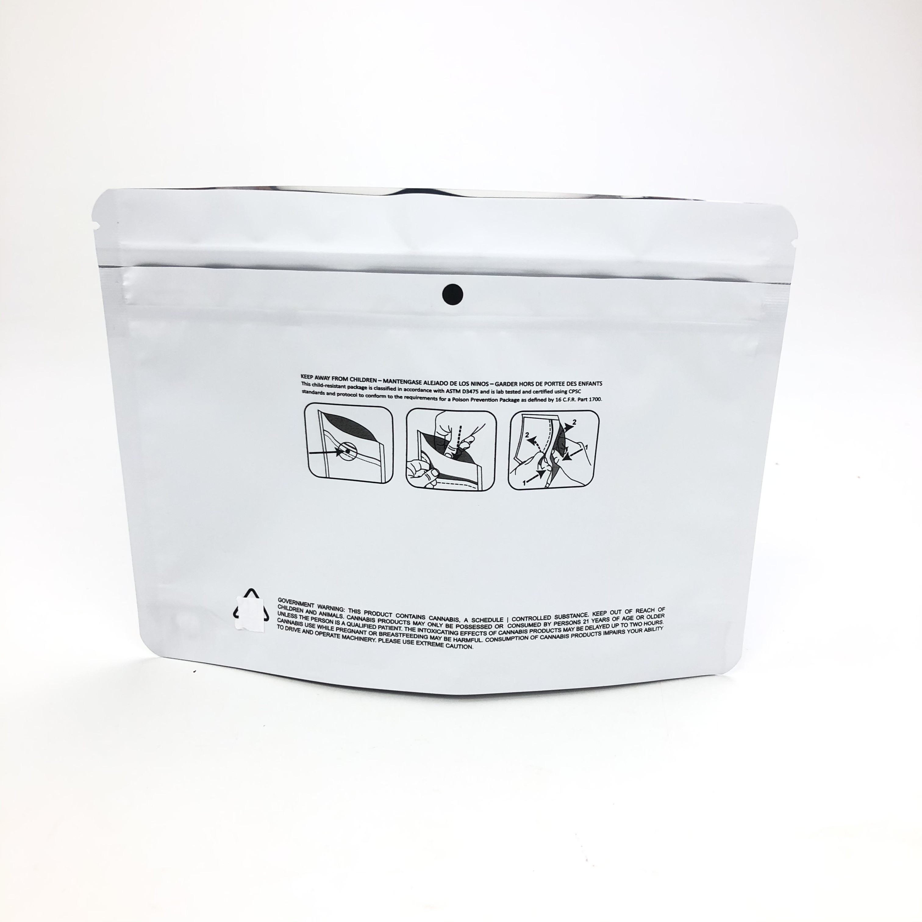 Childproof 250g 500gは蛋白質の粉のための袋VMPETを立てる