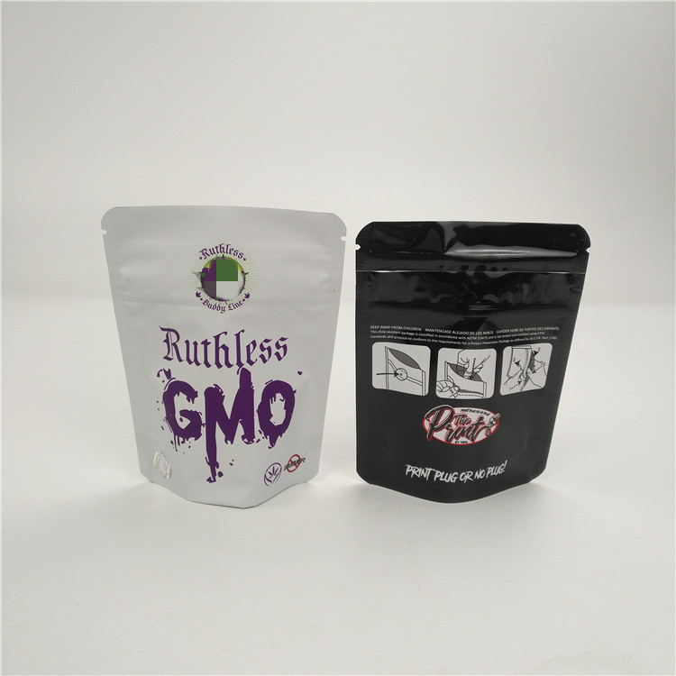 Canabiesの麻VMPET 100micron CBDオイル包装袋3.5gのクッキー