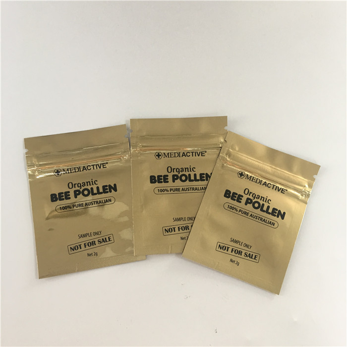 Resealable Edibles CBD Gummiesのジップ ロック式の袋のヒート シール