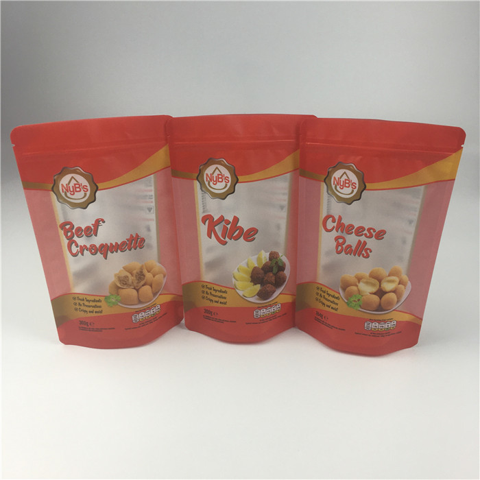 曇らされた窓120micron VMPETのアルミ ホイル ジップ ロック式袋CMYK