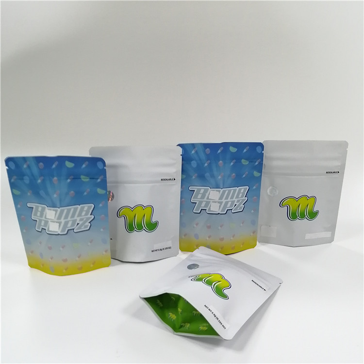 砂糖のジッパー ロック マイラーはポリ袋を紫外線印刷を検査するために臭いがする立てる