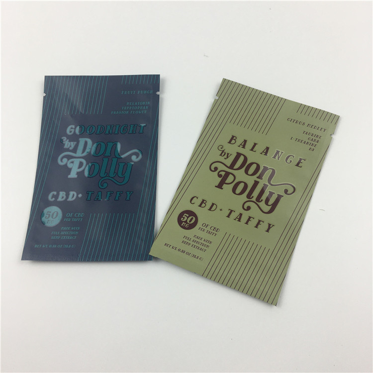 ホイルのマイラーのプラスチック紫外線印刷Ziplockは窓が付いている袋を立てる