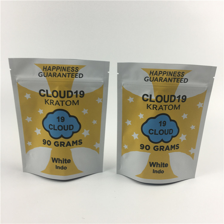 柔らかいタッチの雑草のマイラーの抵抗力がある注文の印刷された立場の袋の無光沢の子供