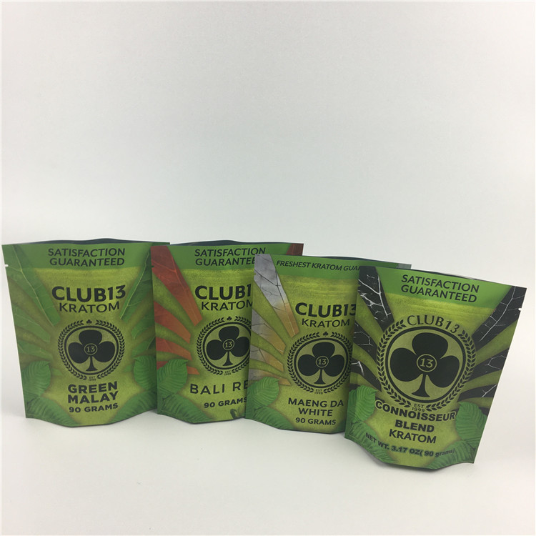 クッキーはシガー ジップ ロック式ホイルの袋の包装が証拠の子供の証拠をかぐタバコの葉が出る