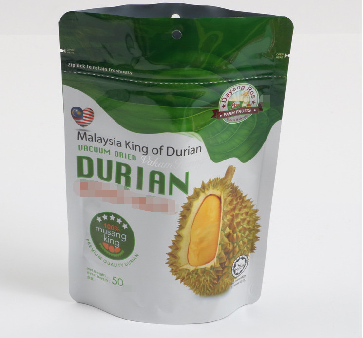 Resealable 120 Micはジッパーが付いている食品包装の袋を立てる