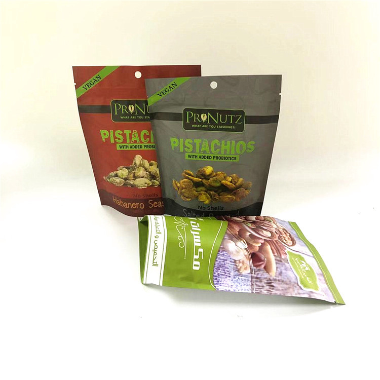 上のアルミ ホイル マイラーが臭いの証拠の習慣を印刷した袋に入れるジッパーを立てなさい